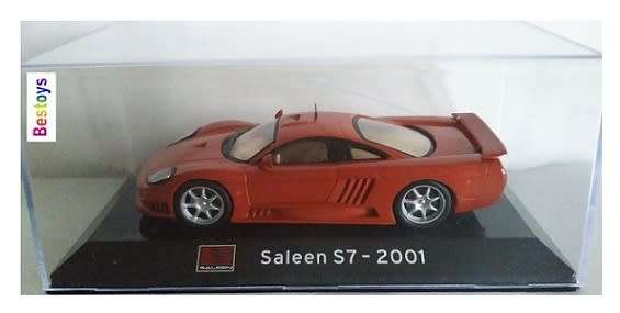 Lot de 4 Voitures de Sport Saleen TVR Lister 1/43 IXO Supercars Diecast car SL21
